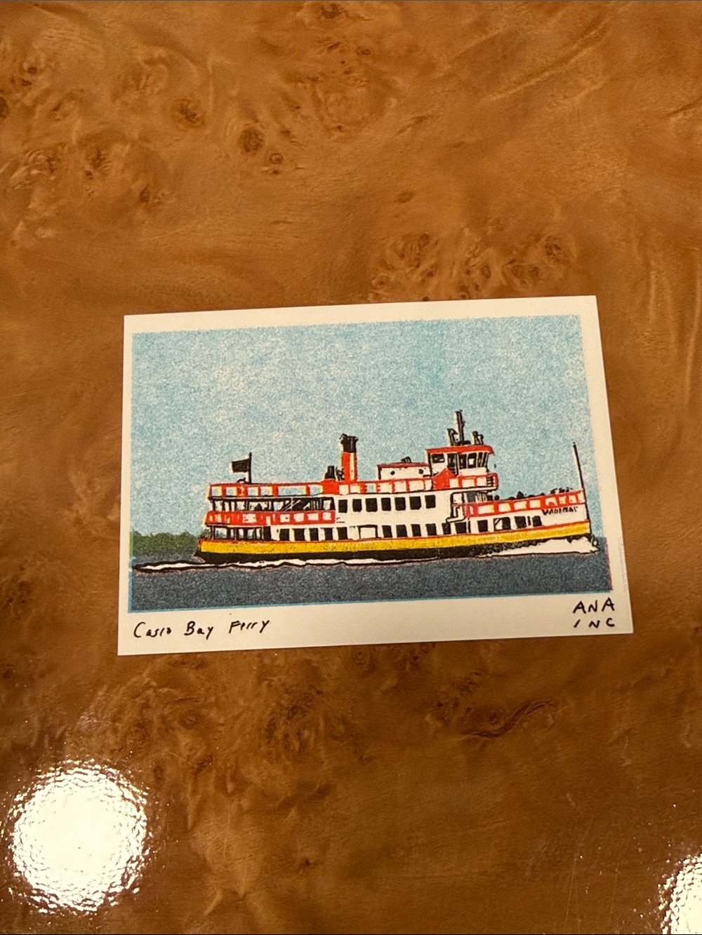 Inciardi Emporium Mini Print Casio Bay Ferry